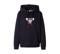 ROXY Sweat-shirt 'Surf Stocked Brushed Art' rose / noir / blanc, Taille XXL