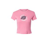 ROXY T-shirt 'BEACH LOVE' lilas / cyclamen / rose clair / blanc, Taille M