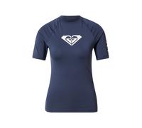 T-shirt Roxy Whole Hearted manche courte bleu blanc femme - M