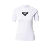 T-shirt Roxy Whole Hearted manche courte blanc noir femme - XL