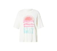 Roxy Hangloose Poster Short Sleeve T-shirt Blanc S Femme