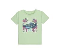 Roxy T-Shirt Manche Courtes LILYREGULAR Vintage Fille 4-16 Vert 4