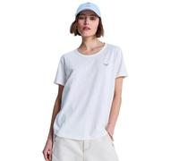 Roxy T-Shirt Manche Courtes OCEANWAVE Regular EMBY Femme Blanc XXL