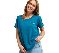 Roxy T-Shirt Manche Courtes OCEANWAVE Regular EMBY Femme Bleu