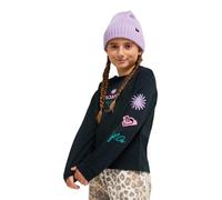 Roxy T-Shirt Manche Courtes ORCHIDREGULAR LS Fille Noir