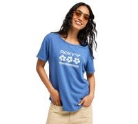 Roxy T-Shirt Manche Courtes VL OCEANWAVE Regular Bleu