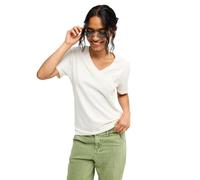 Roxy T-Shirt Manche Courtes VL Slow Life V Neck Blanc