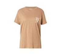 ROXY T-shirt 'OCEAN' marron / orchidée / blanc, Taille XL