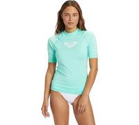 Roxy T-Shirt Rashguard à Manches Courtes pour Femme, Opal 242 Exc, L