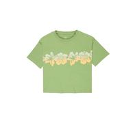 ROXY T-Shirt 'Sun For All Seasons' vert clair / abricot / blanc cassé, Taille 123-128