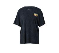 ROXY T-shirt 'SUNNY' bleu clair / jaune / prune / noir, Taille M