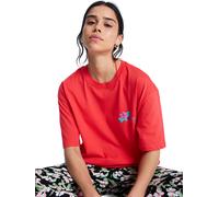 Roxy Hangloose Poster Short Sleeve T-shirt Rouge,Orange S Femme