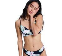 Roxy Essentials Pt Wrap Bralette Bikini Top Noir L Femme