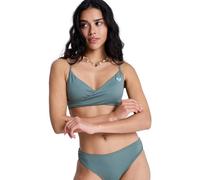 Roxy Essentials Sd Wrap Bralette Bikini Top Gris XS Femme