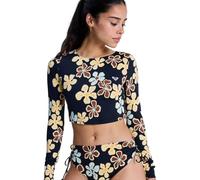 Roxy The Beach Babe - Lycra Manches Longues Cropped - Femme - XS - Noir