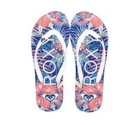 Roxy - Tong - Blanche Et Multicolore - 42