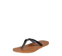 ROXY Tongs 'Jyll' marron / noir, Taille 37