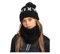 Bonnet Roxy Tonic noir intense blanc femme
