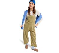 Roxy - Salopette en sergé de coton - Trail Blazer Twill Jumper Overall Oil Green pour Femme en Coton - Taille M - Beige Beige M