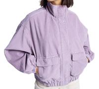 Roxy - Veste en velours côtelé - Slow Song II Jacket Nirvana pour Femme en Coton - Taille L - Violet Violet L