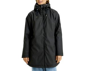 Roxy - Veste imperméable à capuche - Rain Road Polar Zip Jacket Anthracite pour Femme - Taille M - Gris Gris M