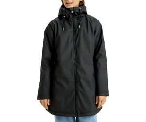 Roxy - Veste imperméable à capuche - Rain Road Polar Zip Jacket Anthracite - Taille L - Gris Gris L