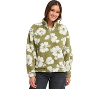 Polaire demi-zip femme Roxy Jive Talking Vert M