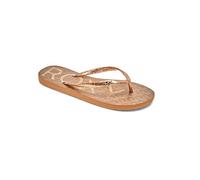Tongs Roxy Viva Sparkle marron gris femme - 37