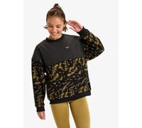 Vêtements Roxy Waves Of Warmth Layered Crew pour Femme M Noir