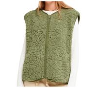 Roxy - Polaire sans manches - Best Town Vest Oil Green Outline Mo pour Femme en Nylon - Taille L - Kaki Kaki L