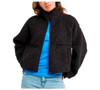 Roxy - Polaire zippée - Blurry Cloud Polar Anthracite Outline Mo pour Femme en Nylon - Taille L - Noir Noir L