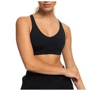Roxy Heart Medium Impact Sports Bra Noir XS Femme