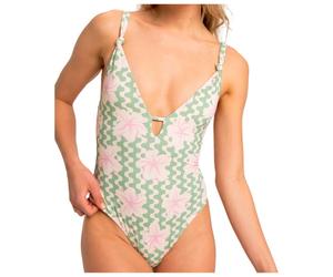 Roxy - Women's Hibiscus Daze One Piece - Maillot de bain - XL - basil party waves yw
