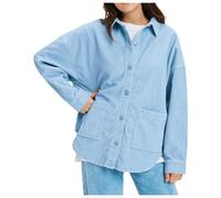 Roxy - Women's Kick Back Washed Cord - Chemise - S - blue blizzard