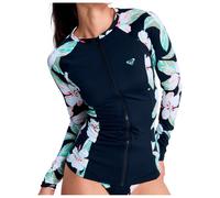 Roxy - Women's L/S Zip Lycra - Lycra - XS - anthracite spring charming