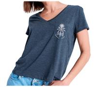 Roxy - Women's Laguna Green V Neck - T-shirt - M - anthracite