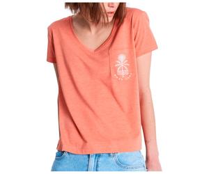 Roxy - Women's Laguna Green V Neck - T-shirt - XS - apricot brandy