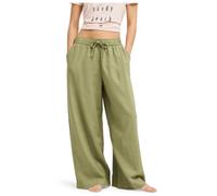 Roxy - Women's Lekeitio Break Mid Pant - Pantalon de loisirs - L - oil green