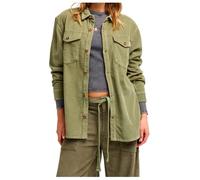 Roxy - Women's Let It Go Cord - Chemise - XXL - oil green