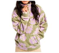 Roxy - Women's Live Out Loud - Pull polaire - M - oil green hippy shake