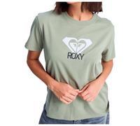 Roxy - Women's Ocean Road Art - T-shirt - XXL - oil green