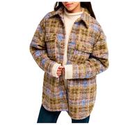 Roxy - Women's Over and Above - Veste polaire - XXL - oil green tartan plaid