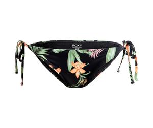 Roxy - Women's Print Beach Classics Ties Bikini - Bas de maillot - XXL - anthracite island escape