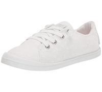 Roxy Women's Rory Slip on Sneaker, Alloy/White, 8