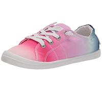 Roxy Women's Rory Slip On Sneaker, Blue/Pink Exc, 7.5
