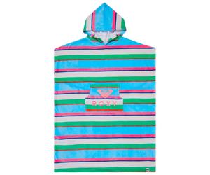Roxy - Women's Stay Magical Printed - Poncho surf - One Size - cloud dancer classic stripe