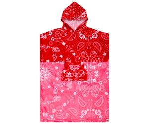 Roxy - Women's Stay Magical Printed - Poncho surf - One Size - hibiscus boho bandana bico
