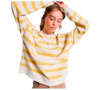 Roxy - Women's Strictly Stripes Oversized - Pull - XS - ochre strictly stripe