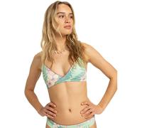Roxy Women's Sun Protection Tri-Fold Bikini Tops Fm Grn/Cst Brz 14 (L) Female