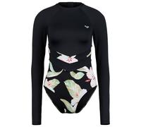 Roxy - Women's The Rider Zipped L/S Onesie PT - Lycra - XXL - anthracite spring charming